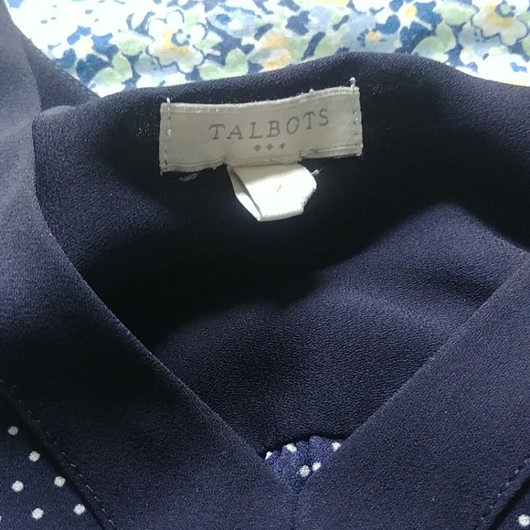 Talbots Polka Dot Top - Picture 7 of 7
